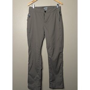 686 Everywhere Pants 32x32 Brown Relaxed Fit Stretch Travel Nylon Mens